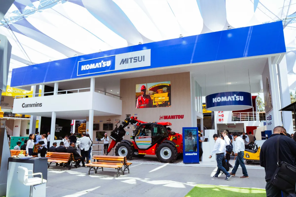 Komatsu-Mitsui presentará soluciones integrales para una minería más productiva, segura y sostenible en Expomina 2026