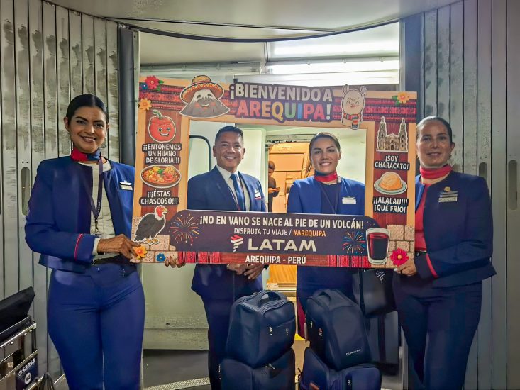 LATAM vuelo de pernocte Lima-Arequipa