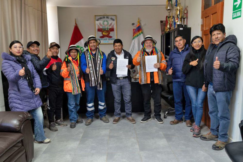 Las Bambas destina S/ 500 mil para nueva infraestructura educativa en Yuricancha