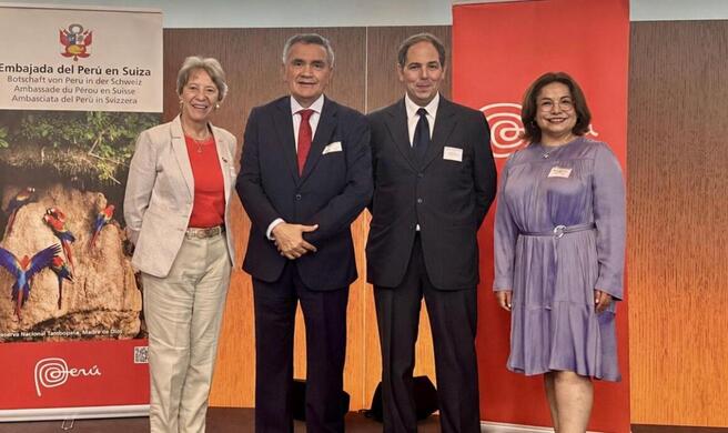 Perú promociona inversiones y comercio en evento empresarial en Suiza