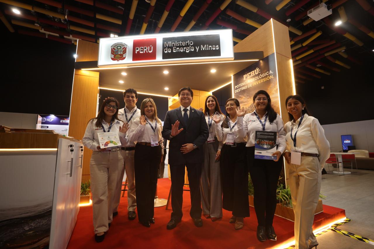 MINEM presenta cartera minera y oportunidades de inversión en Congreso de Geología 2026