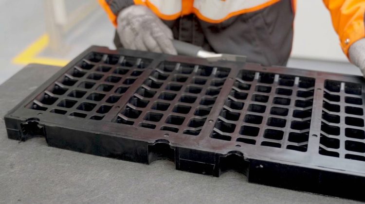 Mallas de caucho para zarandas Metso