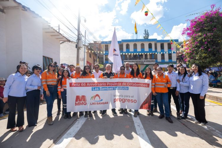 Minera Las Bambas, aniversario de Cotabambas