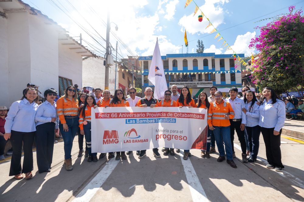 Minera Las Bambas: Cotabambas celebra su aniversario con nuevas inversiones en salud