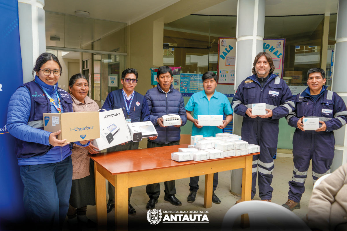 Minsur mejora la detección temprana de la anemia con nuevos equipos y reactivos para los establecimientos de salud