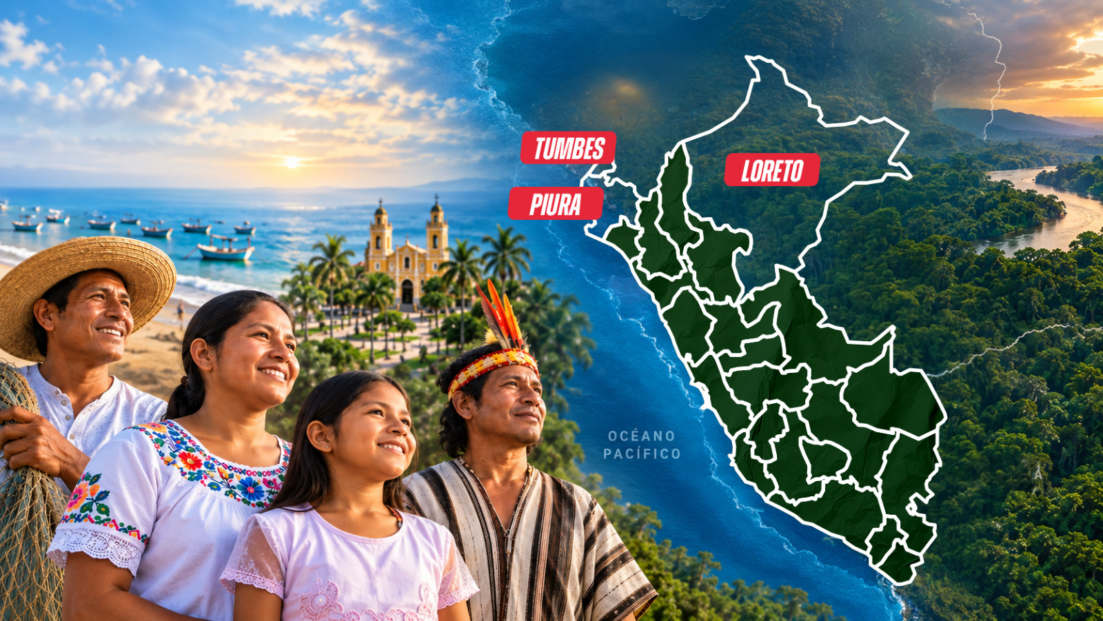 PCM y gobiernos regionales culminan la delimitación del 100 % de los límites de Tumbes, Piura y Loreto