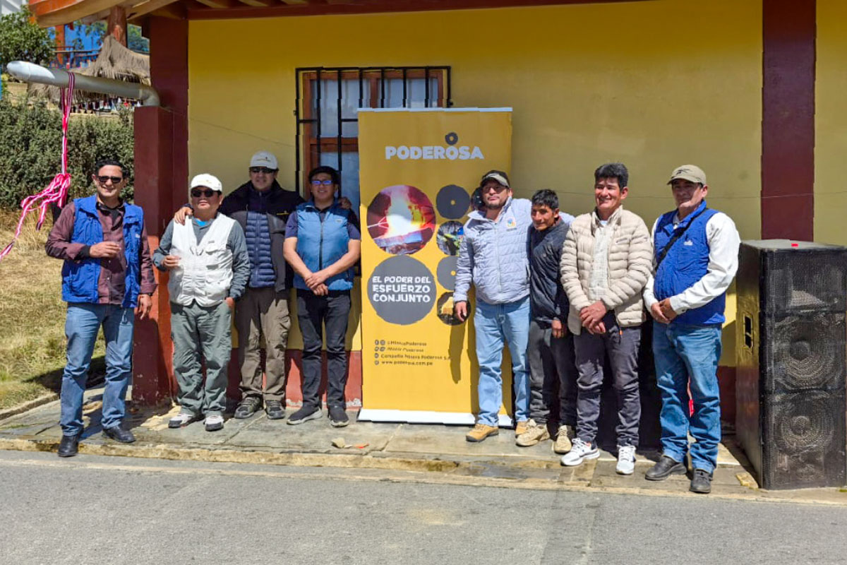 Poderosa mejora acceso al agua potable para 500 vecinos de Huarimarca, en Pataz