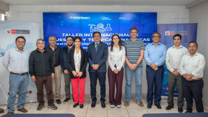 INGEMMET culmina taller internacional sobre muestreo y reaprovechamiento de Pasivos Ambientales Mineros