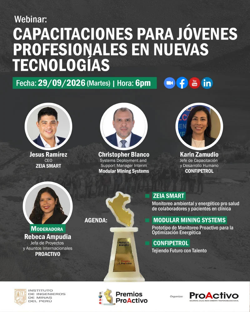 Webinar: Capacitaciones paras jóvenes profesionales en nuevas tecnologías