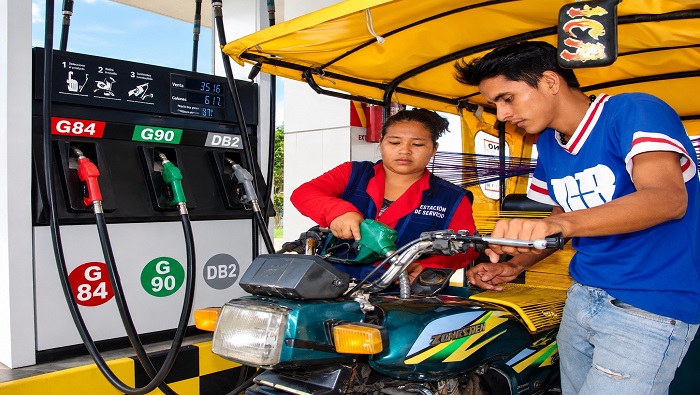 comercialización de gasolina