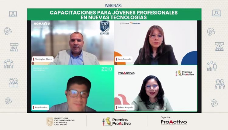 Capacitaciones para jóvenes profesionales en nuevas tecnologías (Webinar)