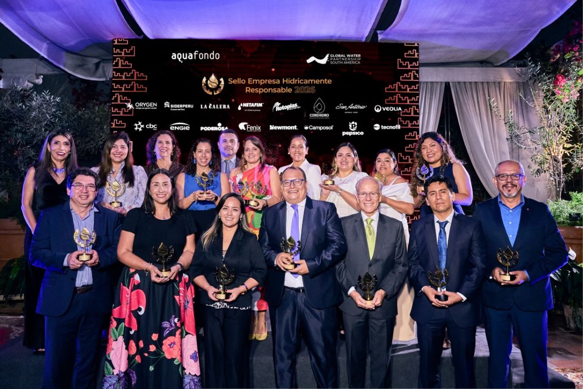Dos proyectos de ENGIE Perú recibieron el Sello Empresa Hídricamente Responsable 2026 de Aquafondo