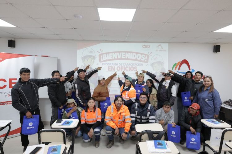 Cotabambas: Las Bambas impulsa formación técnica para mejorar la empleabilidad local