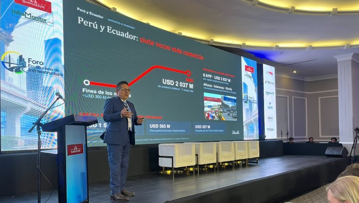 PROINVERSIÓN presenta en Ecuador su modelo 5.0 para impulsar inversiones en infraestructura