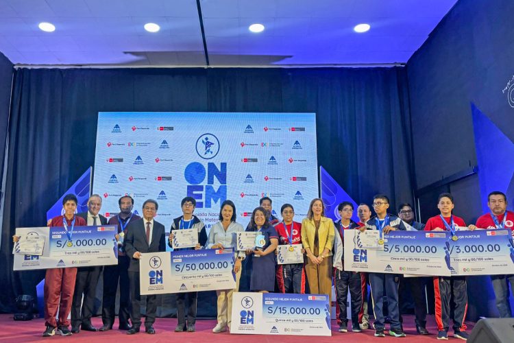 Olimpiada Nacional Escolar de Matemática (ONEM) Aceros Arequipa