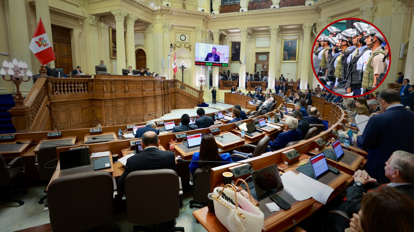 Senado otorga facultades al Ejecutivo para que legisle contra la inseguridad ciudadana y Fenómeno El Niño