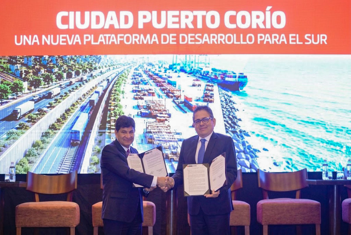 Puerto de Corío será el nuevo eje logístico del sur con inversión portuaria estimada en US$ 844 millones