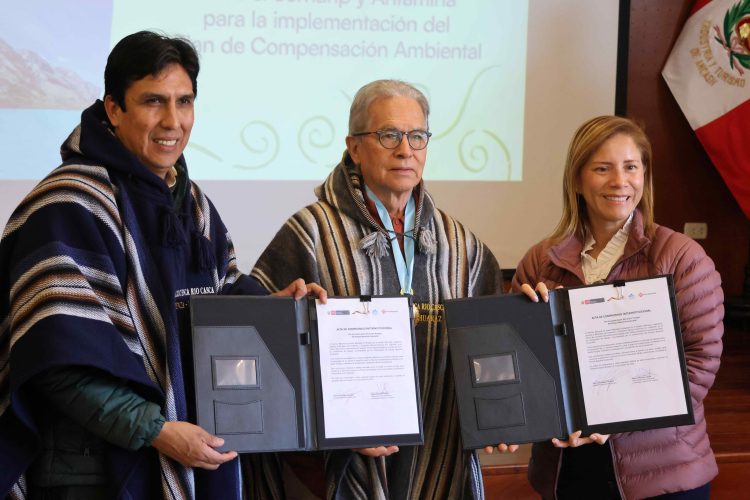Antamina y Sernanp unidos por el Parque Nacional Huascarán