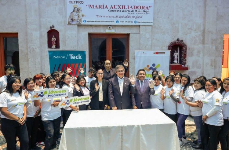 Teck Zafranal y MTPE capacitación laboral en Arequipa