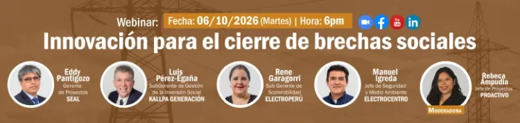 WEBINAR: Innovación para el cierre de brechas sociales