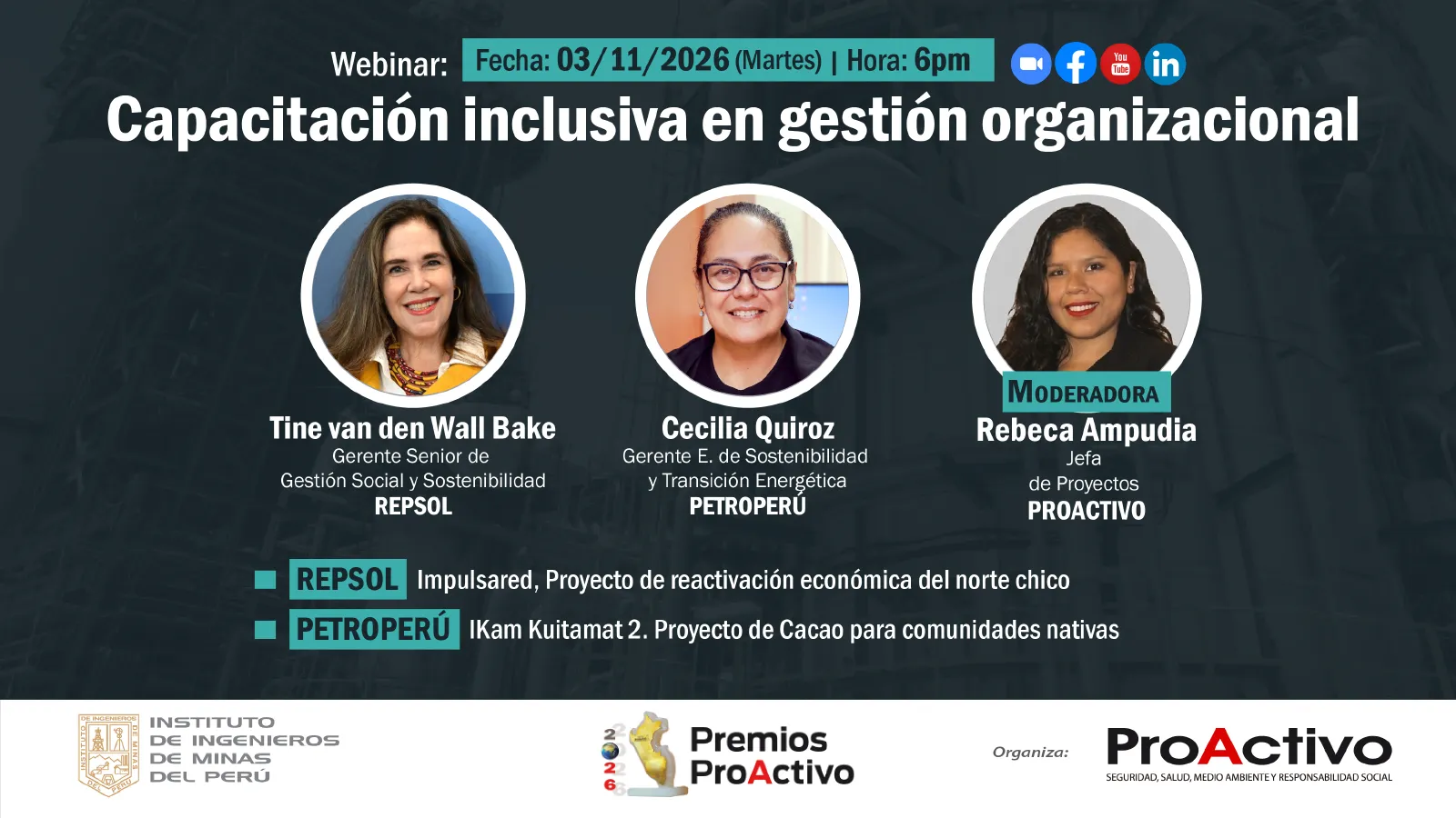 Webinar: Capacitación inclusiva en gestión organizacional