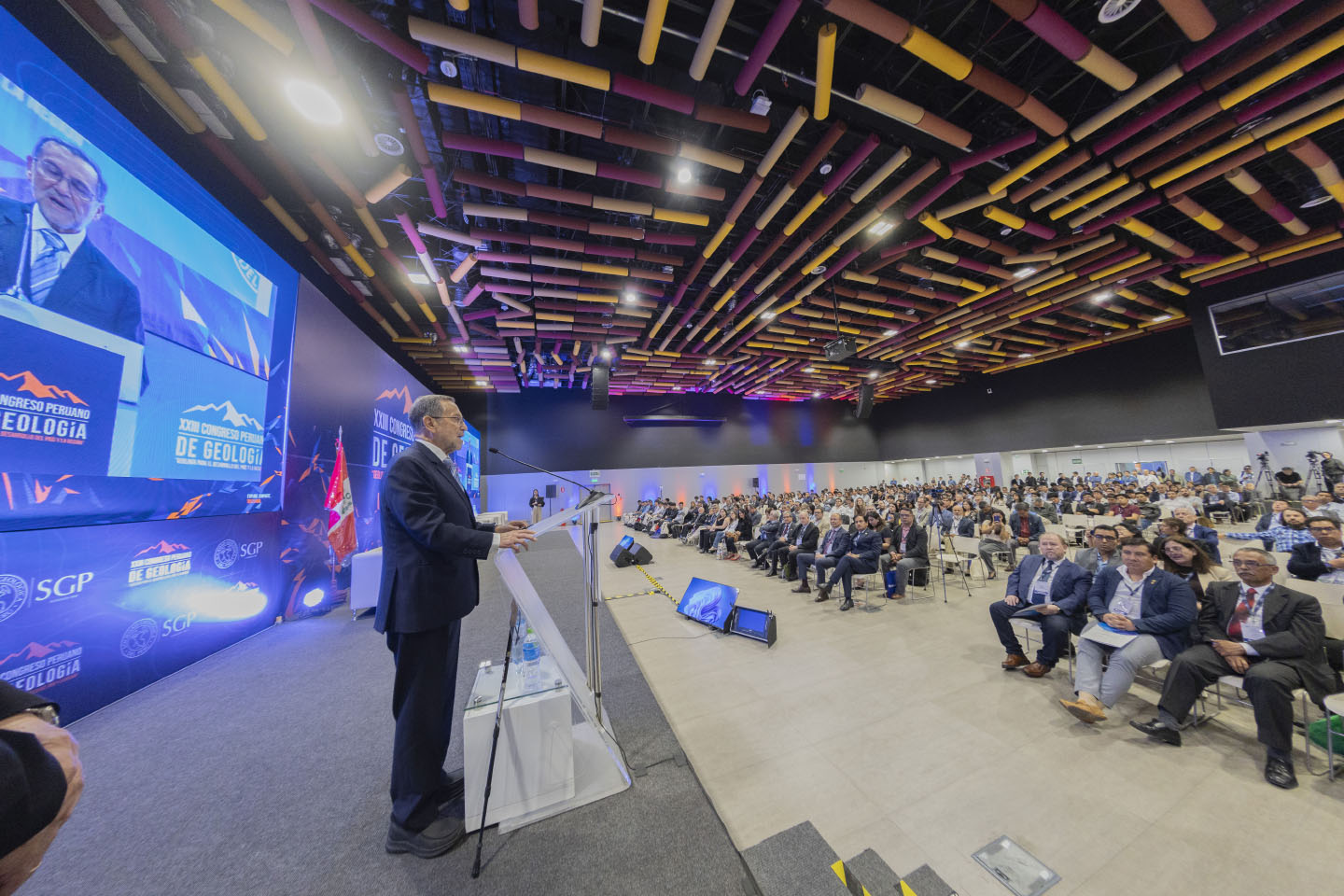 Sociedad Geológica del Perú reconoce a destacados profesionales en el XXIII Congreso Peruano de Geología