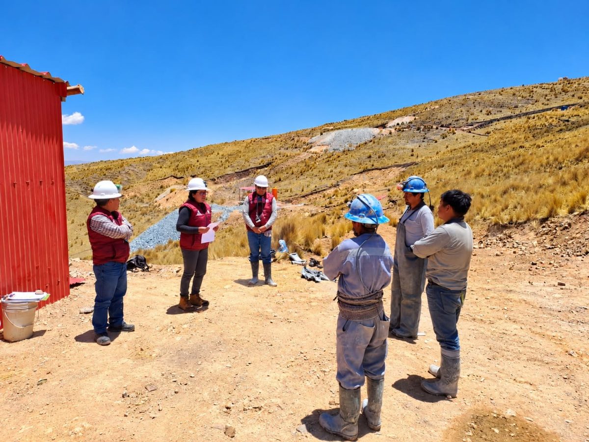 Gobierno Regional del Cusco fiscaliza actividades de pequeña minería y minería artesanal en Livitaca